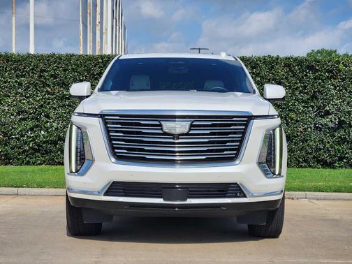 Crystal White Tri-Coat 2025 Cadillac Escalade Premium Luxury Platinum
