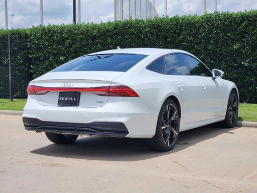 Glacier White Metallic 2025 Audi A7 55 Premium