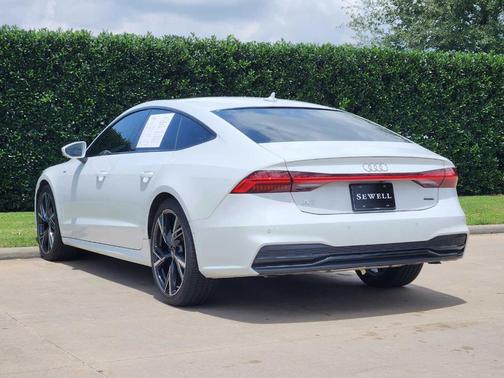 Glacier White Metallic 2025 Audi A7 55 Premium