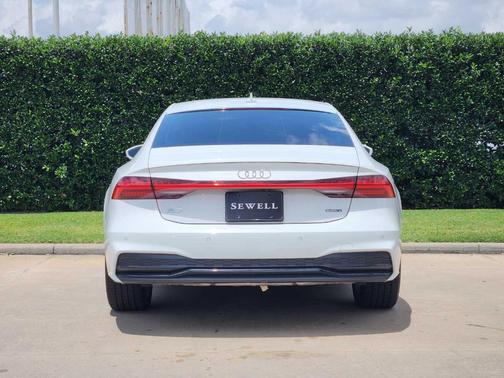 Glacier White Metallic 2025 Audi A7 55 Premium