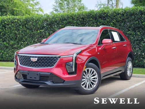 Radiant Red 2025 Cadillac XT4 Premium Luxury