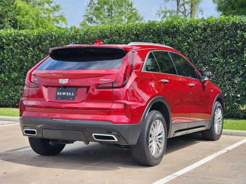 Radiant Red 2025 Cadillac XT4 Premium Luxury