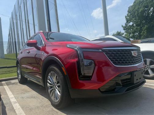 Radiant Red 2025 Cadillac XT4 Premium Luxury