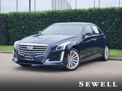Dark Adriatic Blue Metallic 2017 Cadillac CTS 2.0L Turbo Luxury