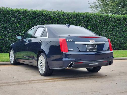Dark Adriatic Blue Metallic 2017 Cadillac CTS 2.0L Turbo Luxury