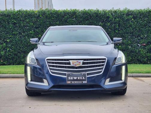 Dark Adriatic Blue Metallic 2017 Cadillac CTS 2.0L Turbo Luxury