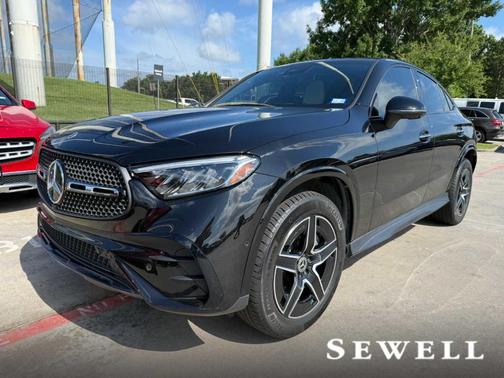 Obsidian Black Metallic 2024 Mercedes-Benz GLC 300 4MATIC Coupe
