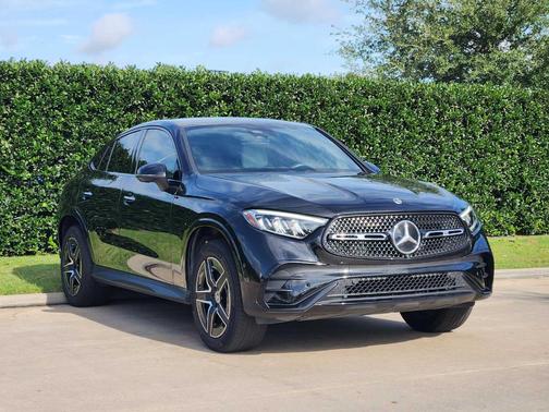 Obsidian Black Metallic 2024 Mercedes-Benz GLC 300 4MATIC Coupe