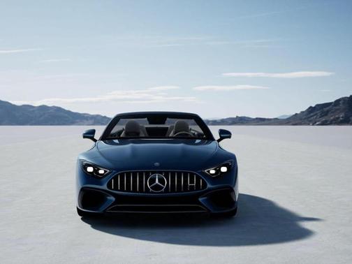 Quartz Blue Metallic 2026 Mercedes-Benz AMG SL 55 Base