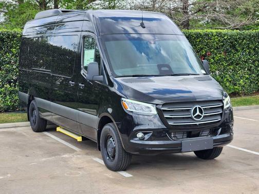 Obsidian Black Metallic 2026 Mercedes-Benz Sprinter 2500 High Roof