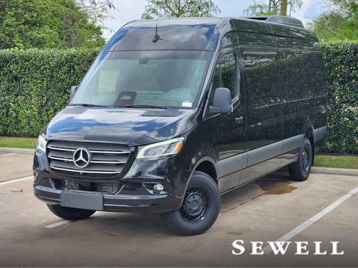 Obsidian Black Metallic 2026 Mercedes-Benz Sprinter 2500 High Roof