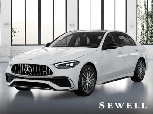 Polar White 2026 Mercedes-Benz AMG C 43 Base 4MATIC