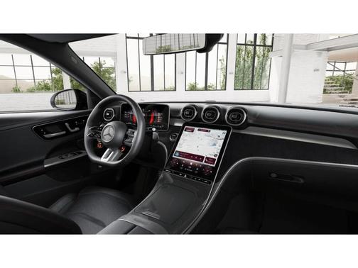 Polar White 2026 Mercedes-Benz AMG C 43 Base 4MATIC