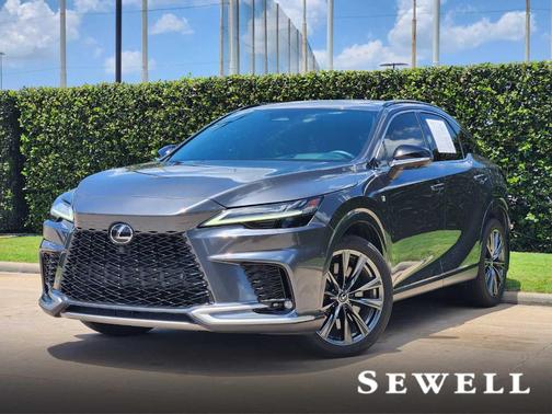 Cloudburst Gray 2024 Lexus RX 350 F SPORT Handling