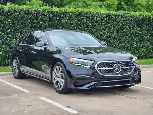 Black 2024 Mercedes-Benz E-Class E 350 4MATIC