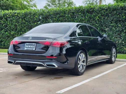 Black 2024 Mercedes-Benz E-Class E 350 4MATIC