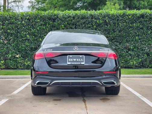 Black 2024 Mercedes-Benz E-Class E 350 4MATIC