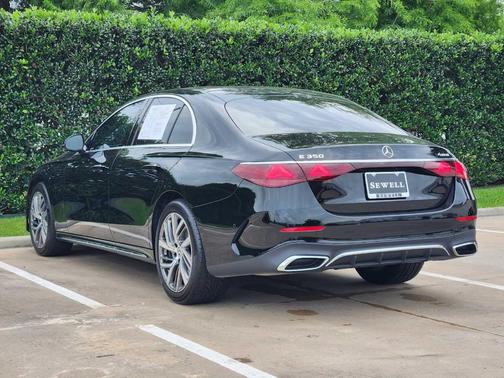 Black 2024 Mercedes-Benz E-Class E 350 4MATIC