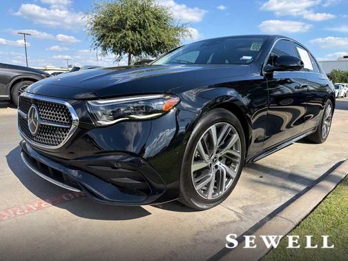Black 2024 Mercedes-Benz E-Class E 350 4MATIC