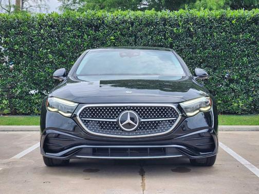 Black 2024 Mercedes-Benz E-Class E 350 4MATIC