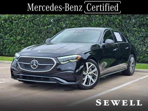 Black 2024 Mercedes-Benz E-Class E 350 4MATIC