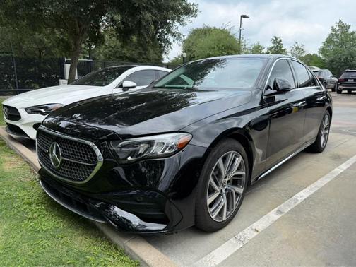 Black 2026 Mercedes-Benz E-Class E 350 4MATIC