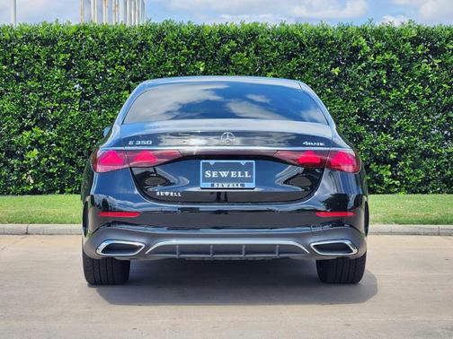 Black 2026 Mercedes-Benz E-Class E 350 4MATIC
