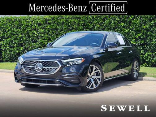 Black 2026 Mercedes-Benz E-Class E 350 4MATIC