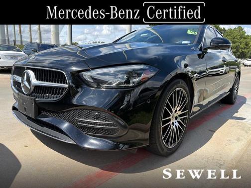 Black 2024 Mercedes-Benz C-Class C 300