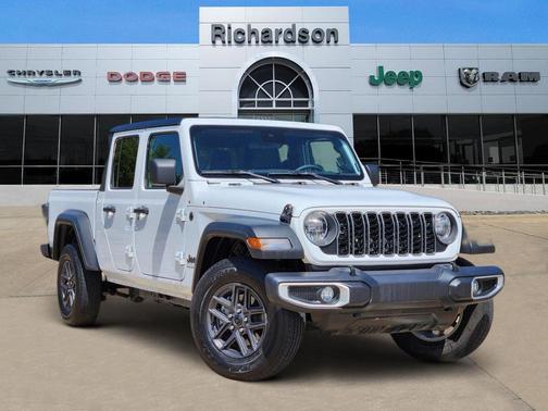 Bright White 2025 Jeep Gladiator Sport S