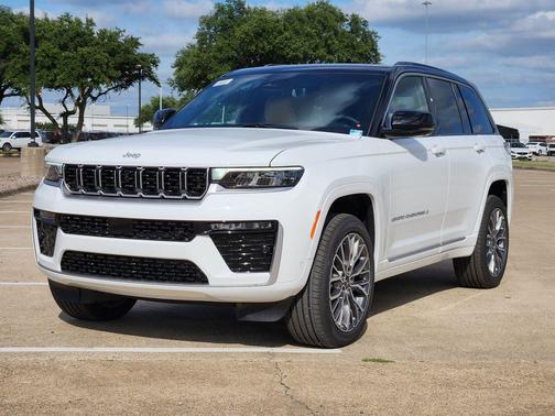 Bright White Clearcoat 2026 Jeep Grand Cherokee Summit