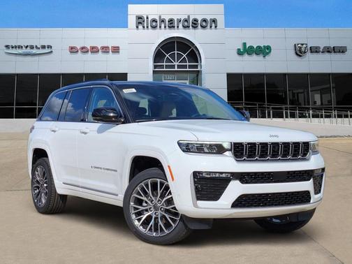 Bright White Clearcoat 2026 Jeep Grand Cherokee Summit