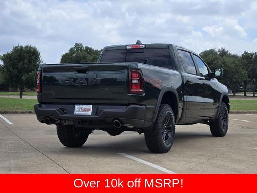 Serrano Green Metallic 2026 RAM 1500 Rebel