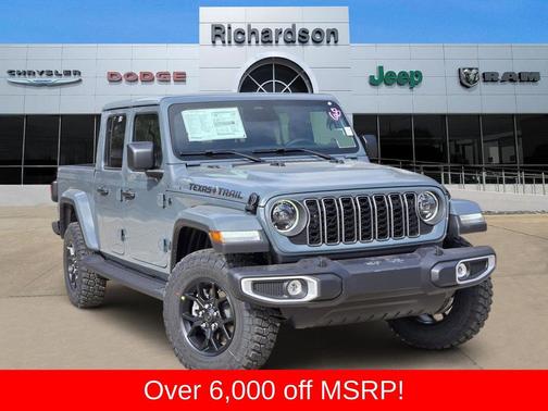 Anvil Clearcoat 2026 Jeep Gladiator Texas Trail 4x4