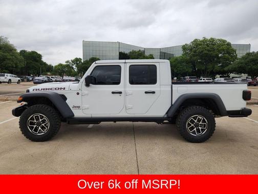 Bright White Clearcoat 2026 Jeep Gladiator Rubicon