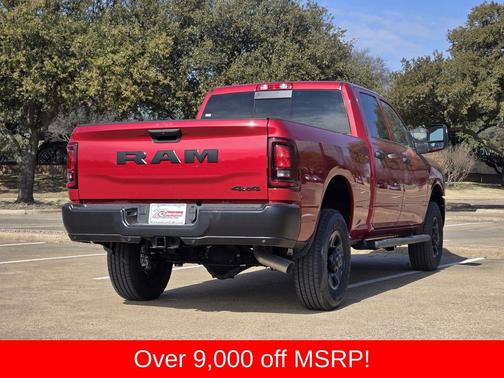 Molten Red Pearlcoat 2026 RAM 2500 Tradesman Crew Cab 4x4 6'4' Box