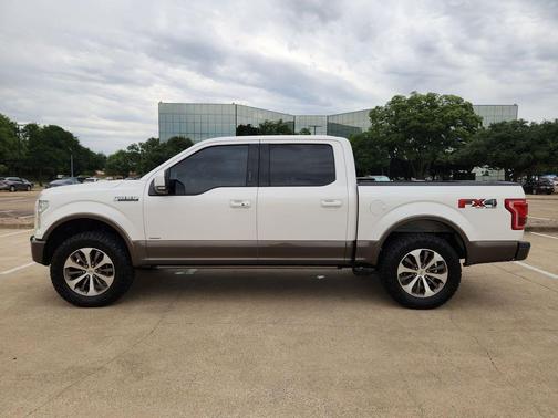Oxford White 2015 Ford F-150 Lariat