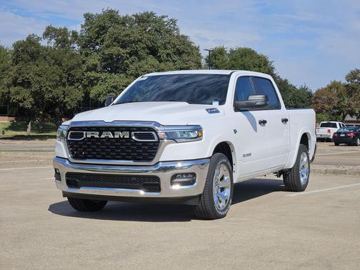 Bright White Clearcoat 2026 RAM 1500 Lone Star
