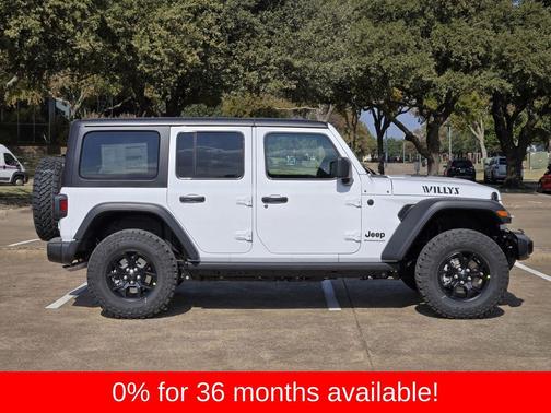 Bright White Clearcoat 2026 Jeep Wrangler Willys