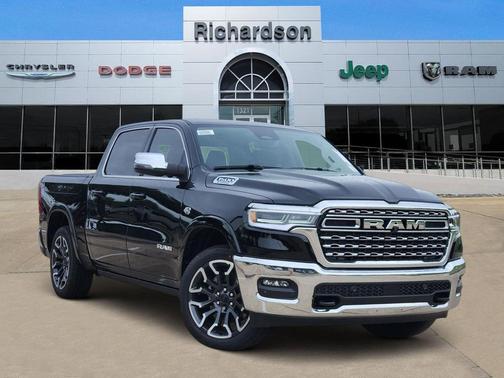 Diamond Black Crystal Pearlcoat 2026 RAM 1500 Longhorn