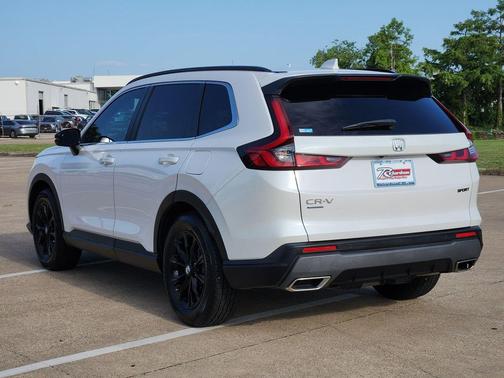 Platinum White Pearl 2025 Honda CR-V Hybrid Sport FWD