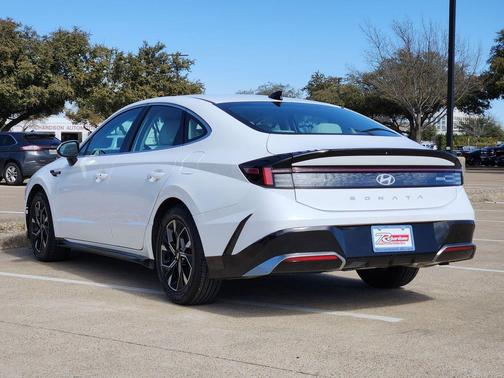 Serenity White 2024 Hyundai SONATA SEL