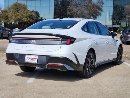 Serenity White 2024 Hyundai SONATA SEL