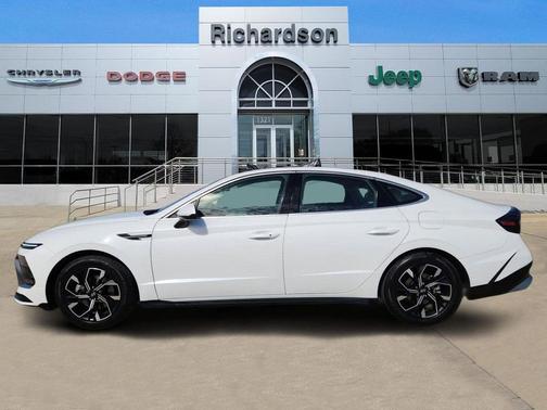 Serenity White 2024 Hyundai SONATA SEL