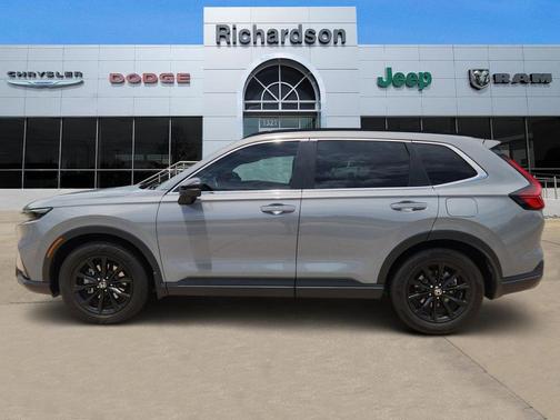 Gray 2024 Honda CR-V Hybrid Sport FWD