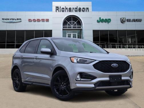 Iconic Silver 2021 Ford Edge SEL