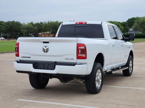 Bright White Clearcoat 2023 RAM 2500 Laramie Crew Cab 4x4 6'4' Box