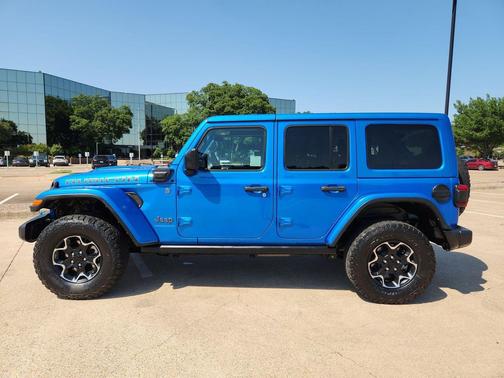 Hydro Blue Pearlcoat 2023 Jeep Wrangler 4xe Rubicon