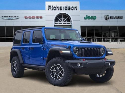 Hydro Blue Pearlcoat 2026 Jeep Wrangler Rubicon