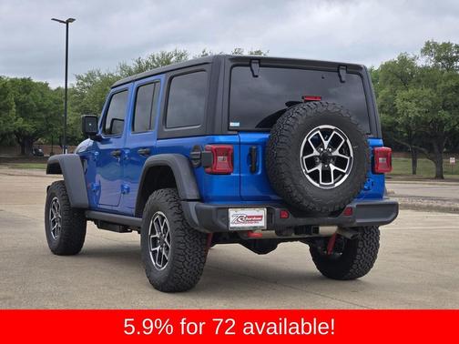Hydro Blue Pearlcoat 2026 Jeep Wrangler Rubicon